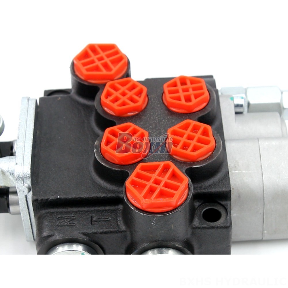 P40-G12-G38-OT-QTW Manual and Joystick 2 Spool Monoblock Directional Valve | Manufacturer & Global Supplier detail image
